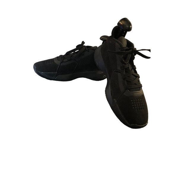 Adidas Court Vision 2 Grade School Boys' Basketball Shoe "Core Black" Size - Picture 5 of 12